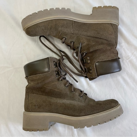 Timberland Carnaby Cool 6” Boot Olive Women’s size 7.5 - Picture 9 of 15